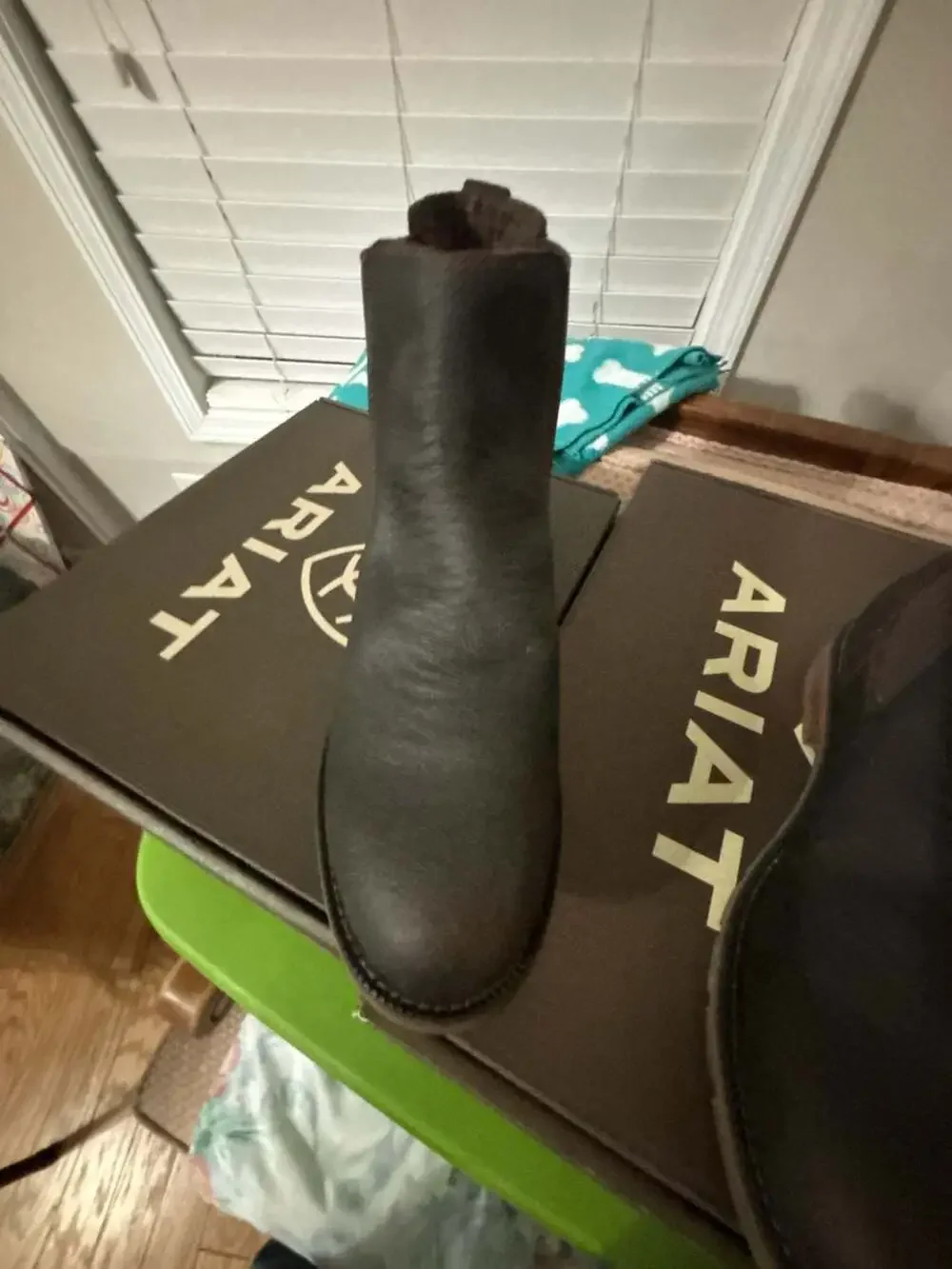 Ariat Men's Brown Leather Chelsea Boots Size 12 D